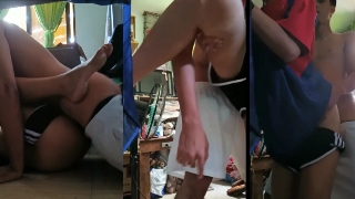 Bokep SMP Bocil di ewe pacar di rumah pas sepi