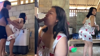 Bokep Viral ibu tiri sawit ngewe di dapur bareng anak tiri